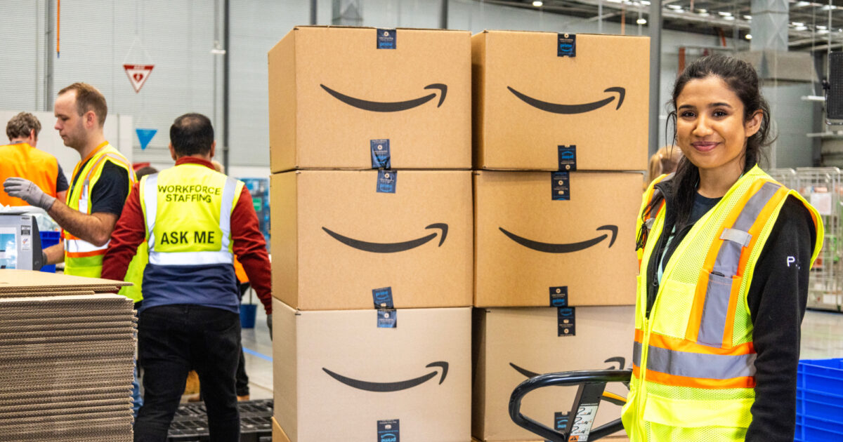 Amazon Disaster Relief Hub Opening • City of Salisbury